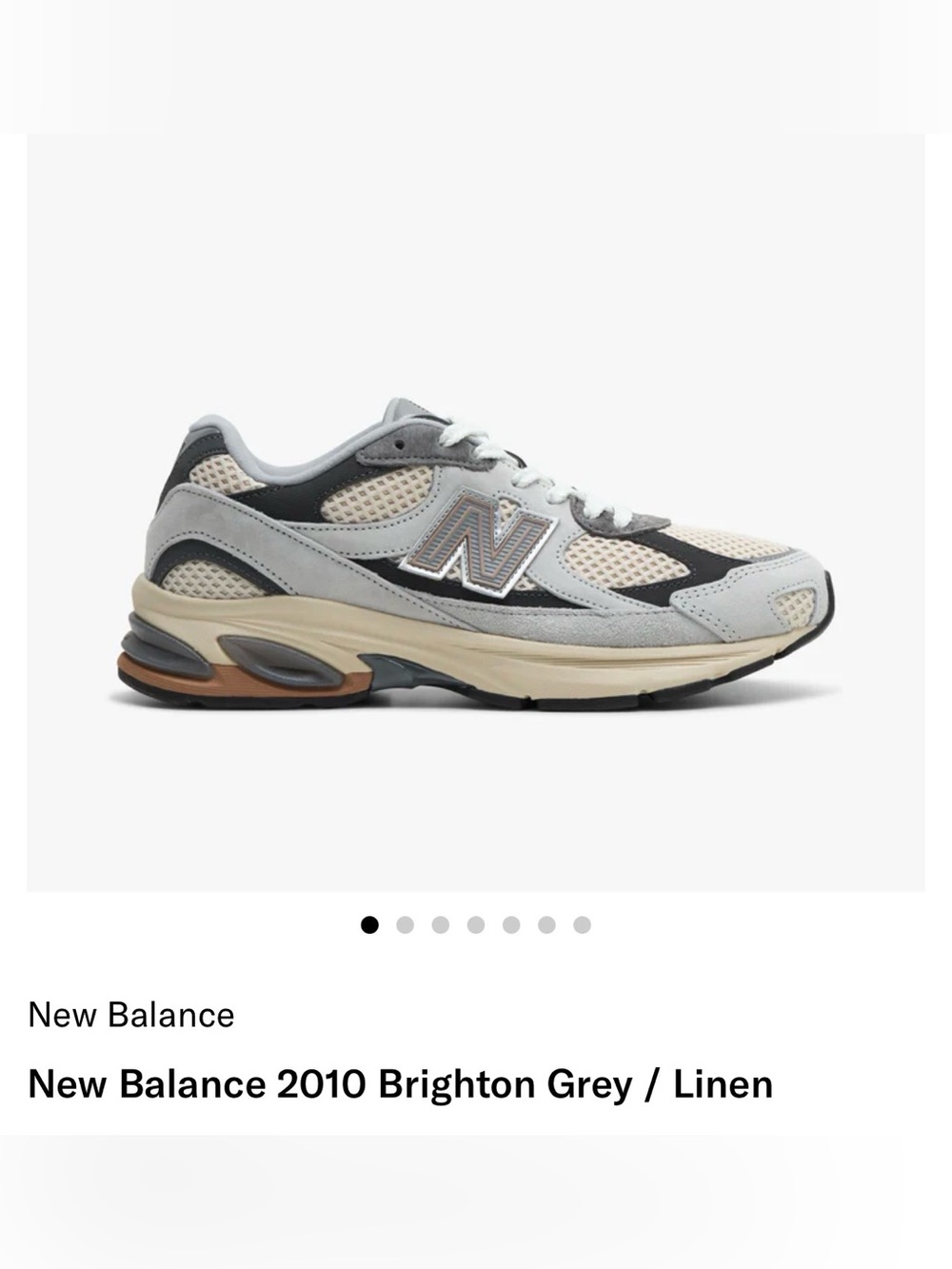 New Balance 2010 Brighton Grey/Linen